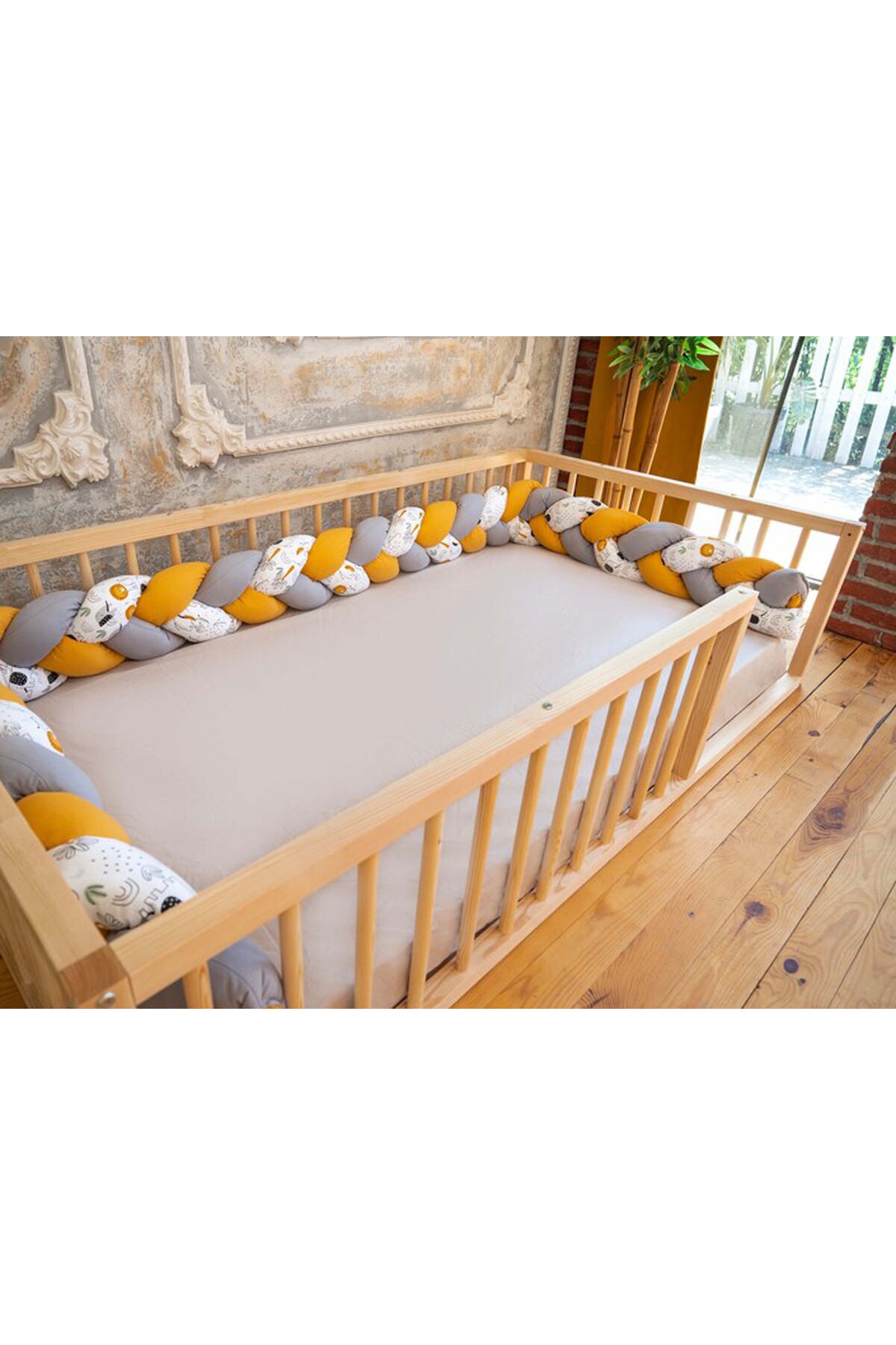 Montessori Ahşap Karyola -montessori Karyola - Montessori Yatak - tree122