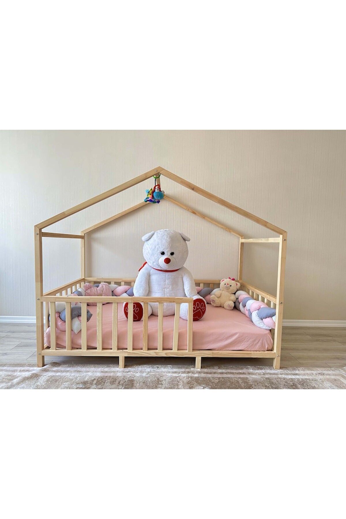 Montessori Ahşap Karyola - Montessori Yatak - Montessori Karyola - tree121