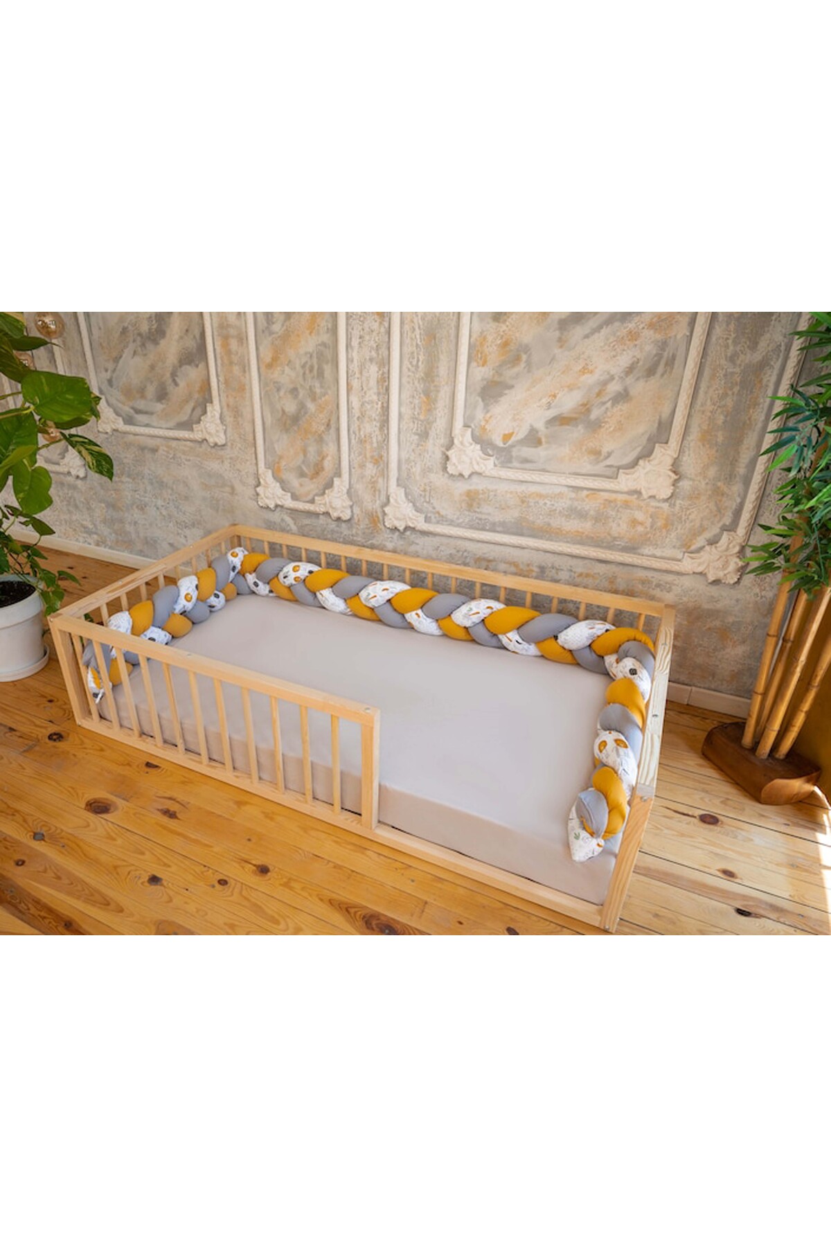 Montessori Ahşap Karyola -montessori Karyola - Montessori Yatak - tree122