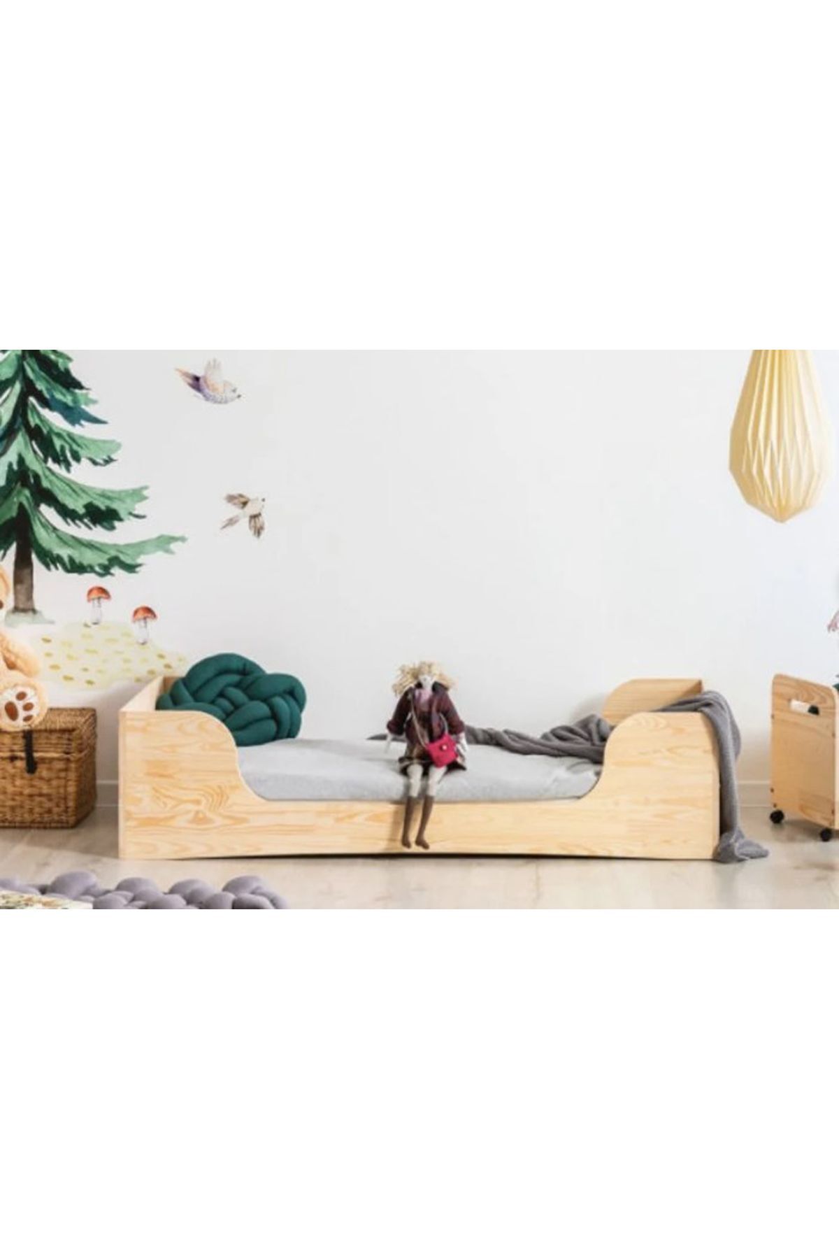 Montessori Karyola - Montessori Yer Karyolası - Montessori Yatak - tree130
