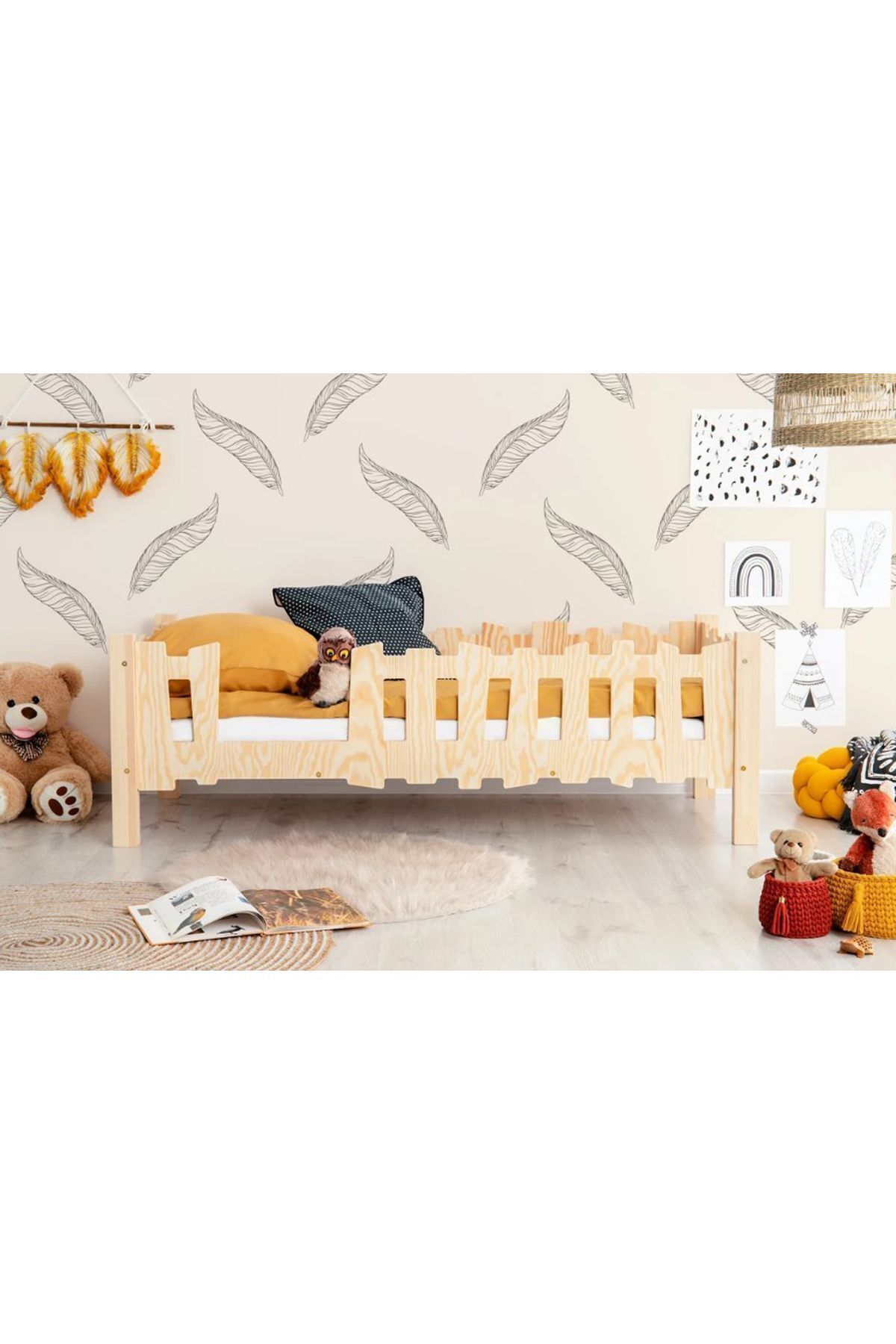 Montessori Karyola - Montessori Yer Karyolası - Montessori Yatak - tree146